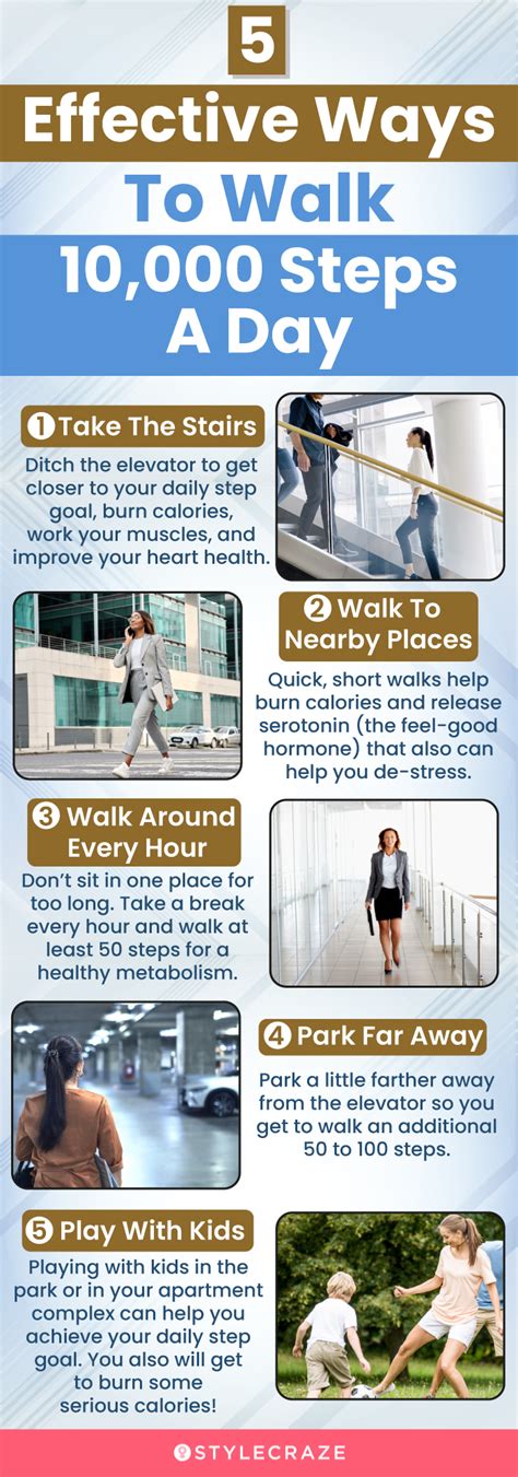 How to Walk 10,000 Steps a Day .